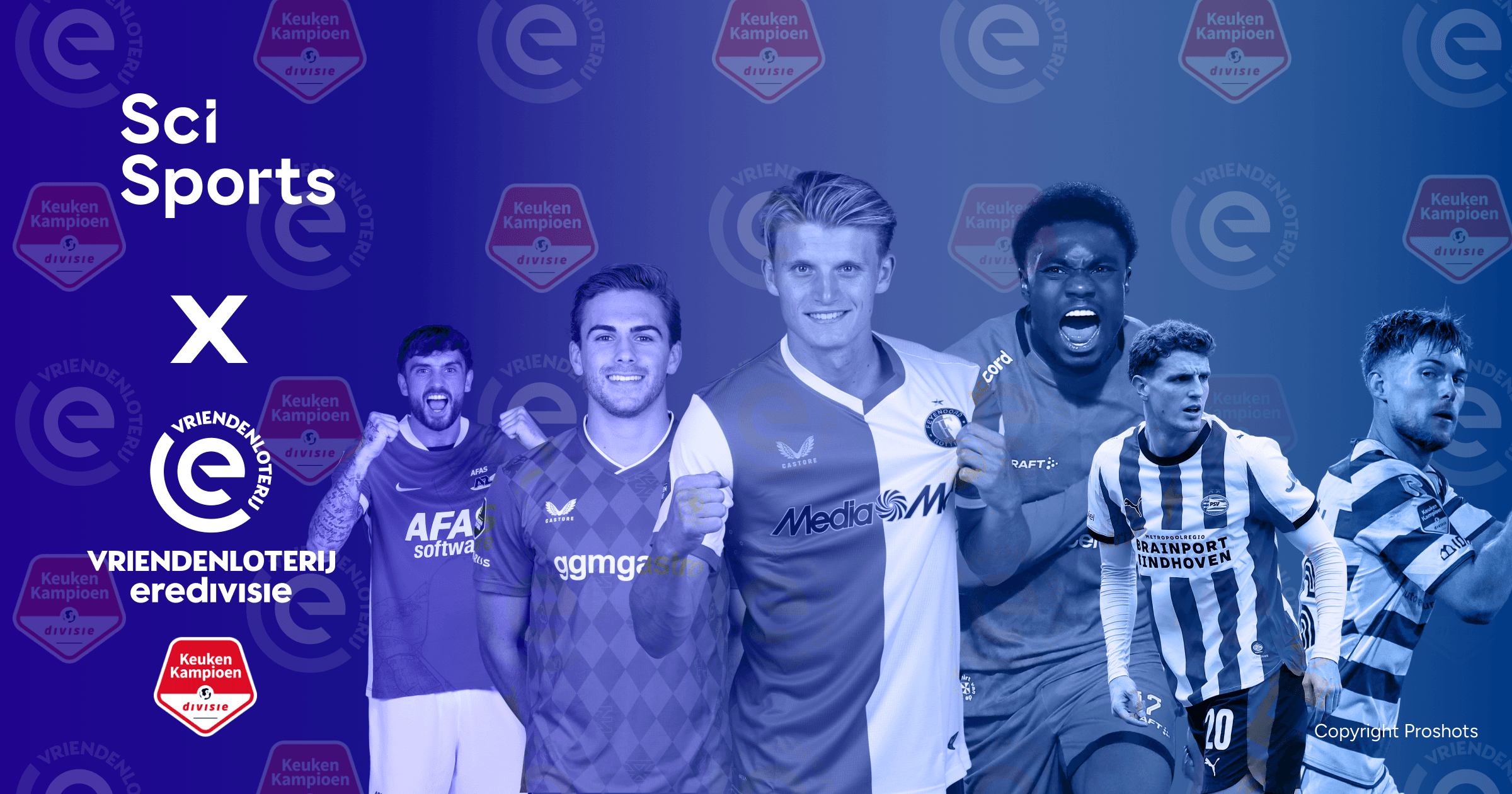 Cover Image for Keuken Kampioen Divisie en VriendenLoterij Eredivisie breiden samenwerking met SciSports uit