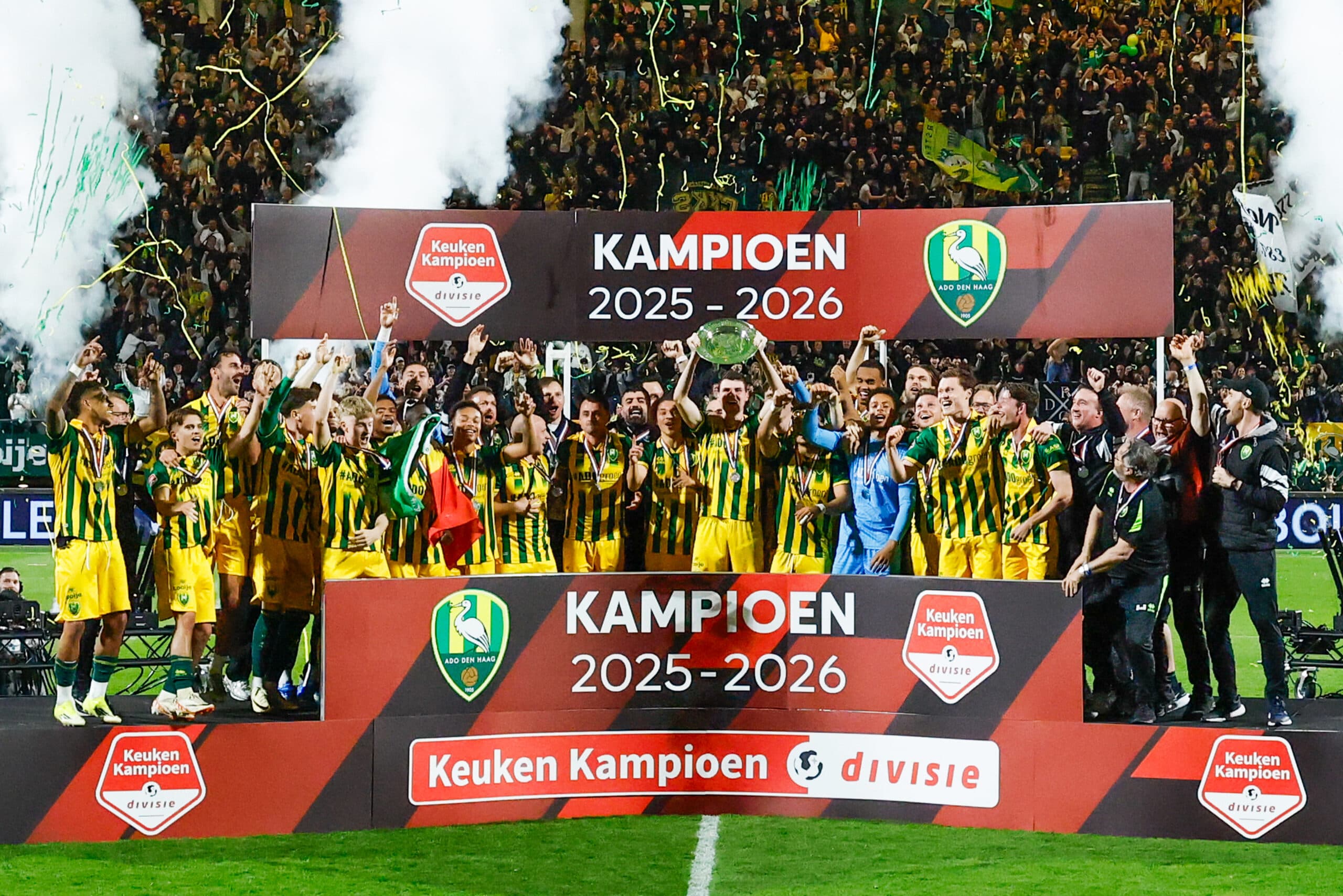 Cover Image for ADO Den Haag viert dubbel feest in eigen huis